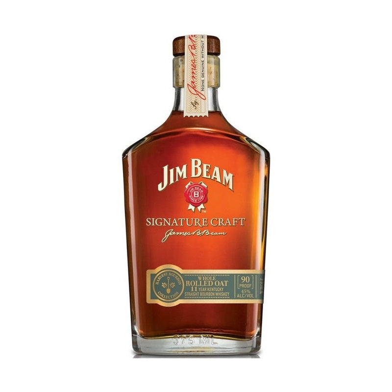 Jim Beam Signature Craft Whole Rolled Oat 11 Year Old Kentucky Straight Bourbon Whiskey 375ml - ForWhiskeyLovers.com
