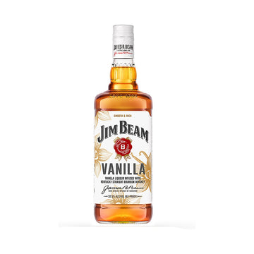 Jim Beam Vanilla Flavored Whiskey 1L - ForWhiskeyLovers.com