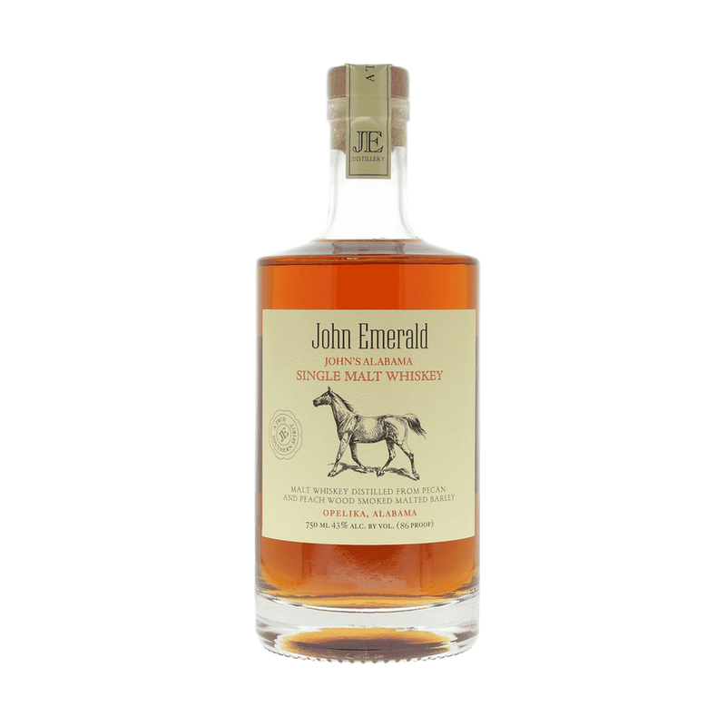 John Emerald John's Alabama Single Malt Whiskey - ForWhiskeyLovers.com