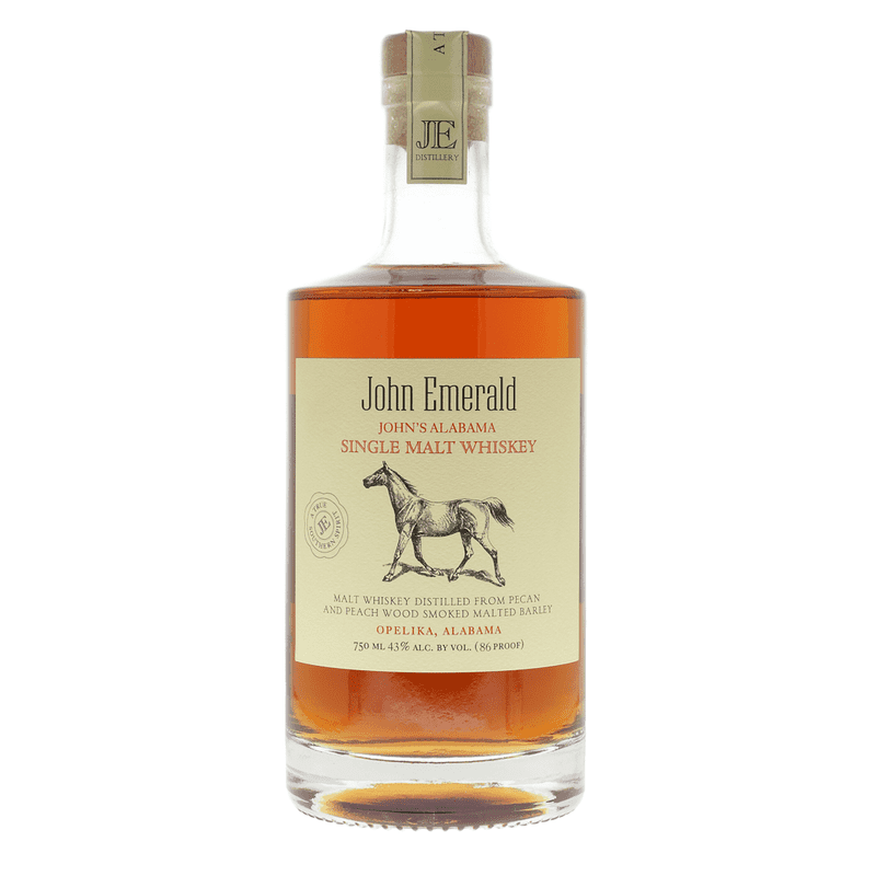 John Emerald John's Alabama Single Malt Whiskey - ForWhiskeyLovers.com