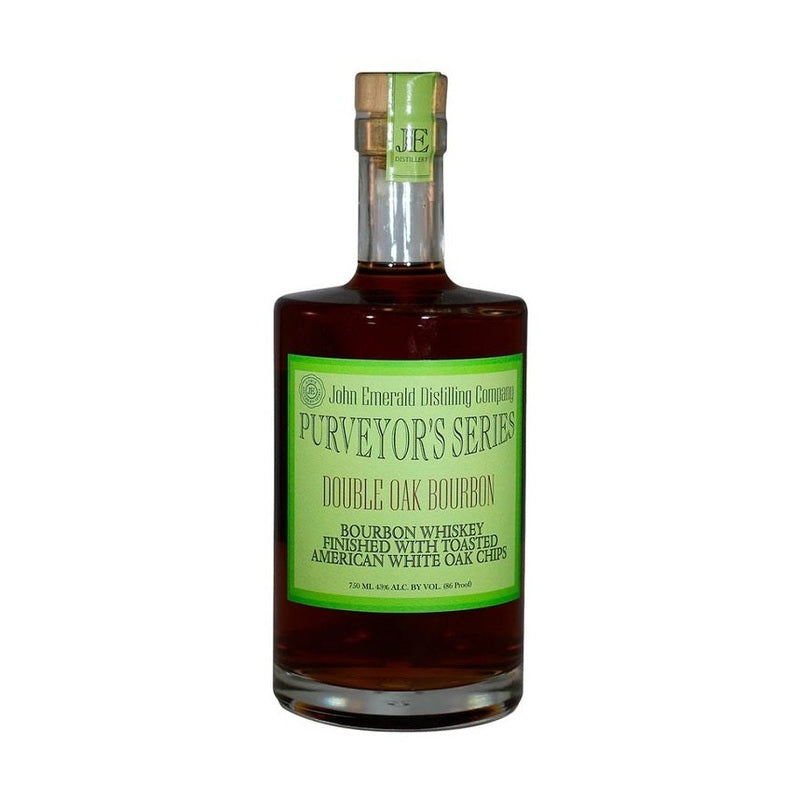 John Emerald Purveyor's Series Double Oak Bourbon Whiskey - ForWhiskeyLovers.com