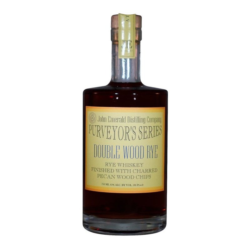 John Emerald Purveyor's Series Double Wood Rye Whiskey - ForWhiskeyLovers.com