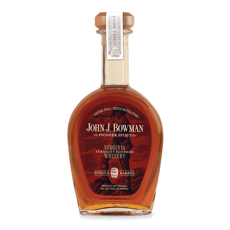 John J. Bowman Single Barrel Virginia Straight Bourbon Whiskey - ForWhiskeyLovers.com