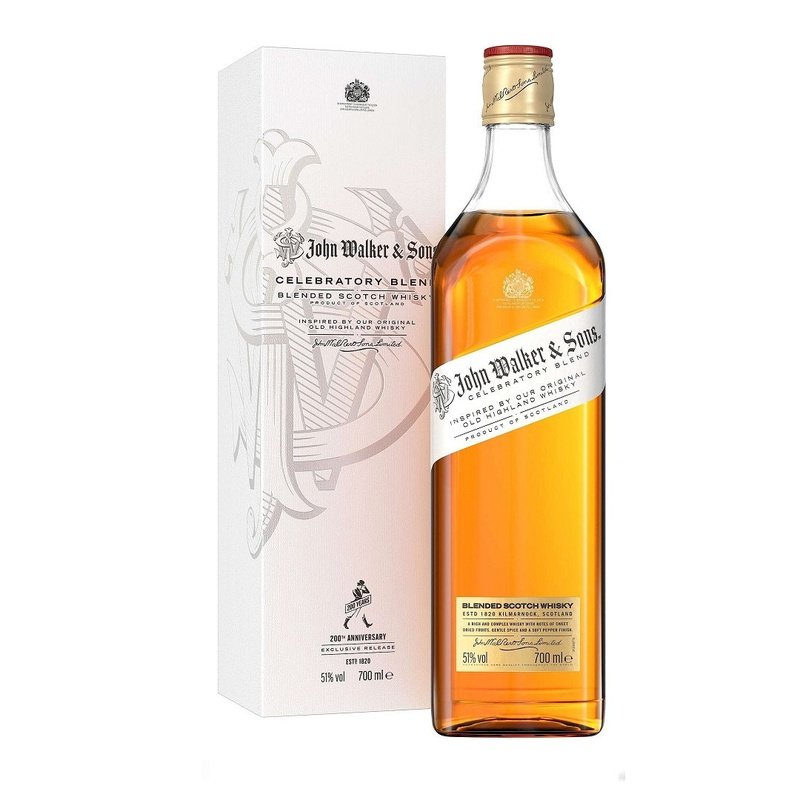 Johnnie Walker 200th Anniversary Celebratory Blend Scotch Whisky - ForWhiskeyLovers.com