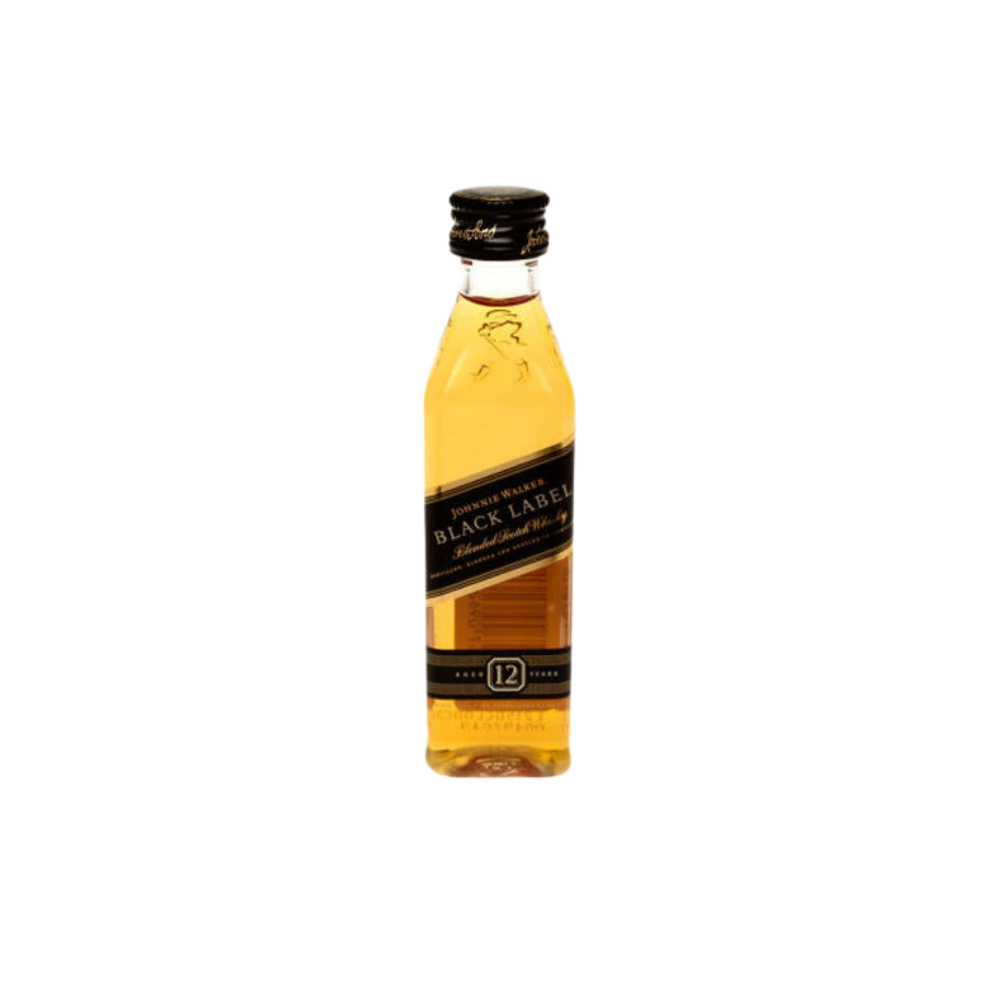 Johnnie Walker Black Label Mini 50ml - ForWhiskeyLovers.com