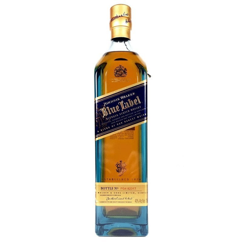 Johnnie Walker Blue Label Blended Scotch Whiskey 750ml - ForWhiskeyLovers.com