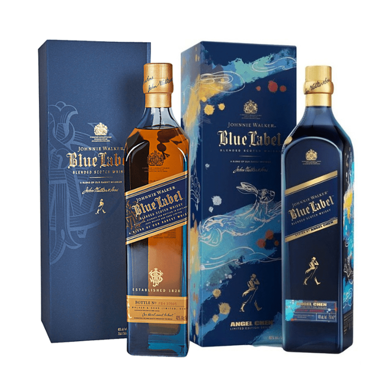 Johnnie Walker Blue Label Bundle with Year of the Rabbit - ForWhiskeyLovers.com