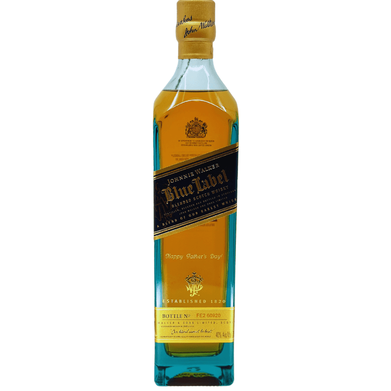 Johnnie Walker Blue Label - "Father's Day" Engraved Edition - ForWhiskeyLovers.com