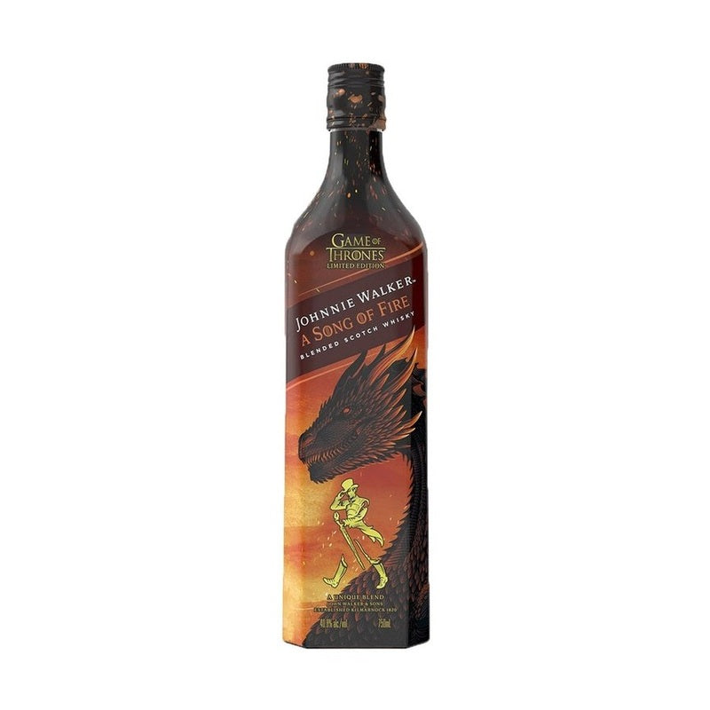 Johnnie Walker "Game of Thrones - A Song of Fire" Blended Scotch Whisky Limited Edition - ForWhiskeyLovers.com