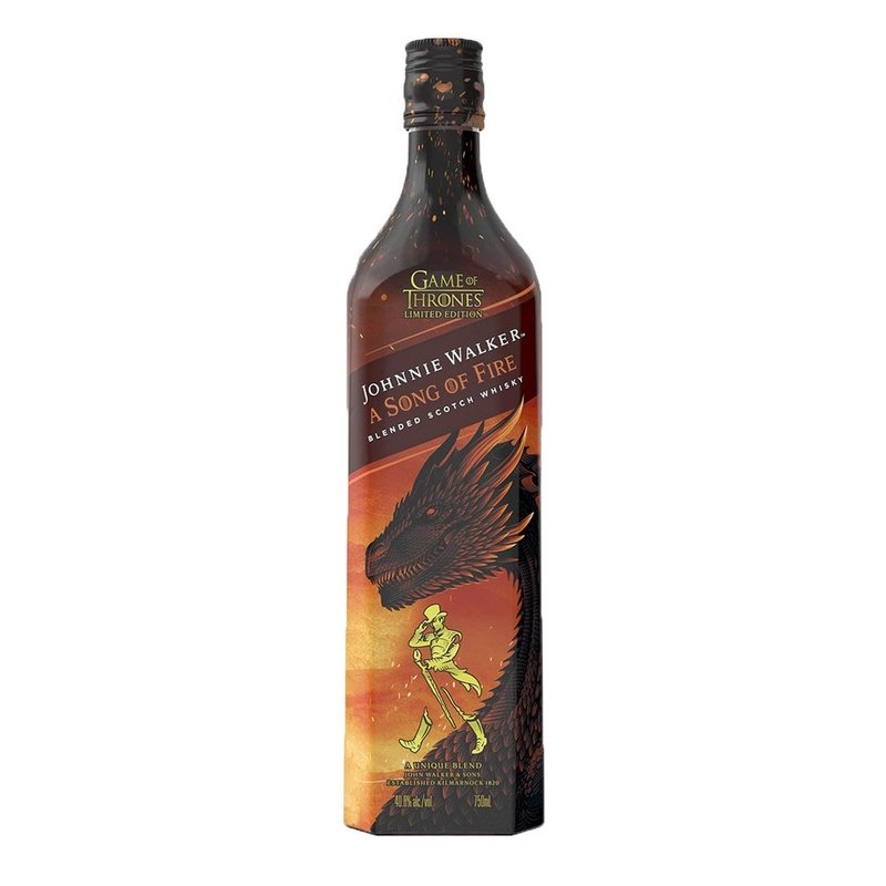 Johnnie Walker "Game of Thrones - A Song of Fire" Blended Scotch Whisky Limited Edition - ForWhiskeyLovers.com