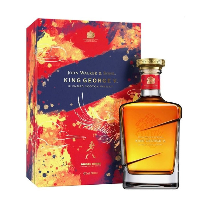 Johnnie Walker King George V Angel Chen Edition Blended Scotch Whisky - ForWhiskeyLovers.com