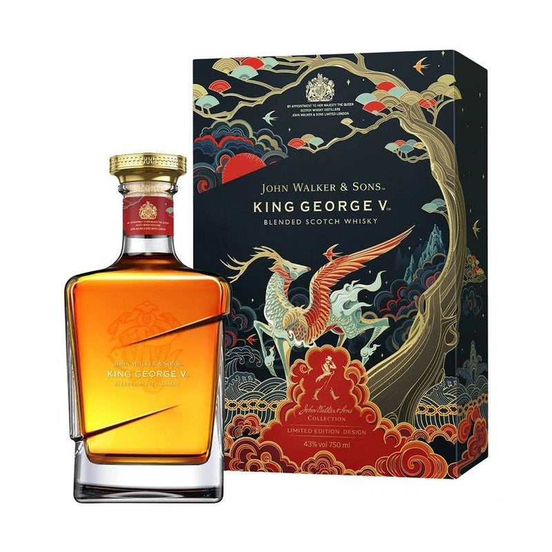 Johnnie Walker King George V Lunar New Year Blended Scotch Whisky - ForWhiskeyLovers.com