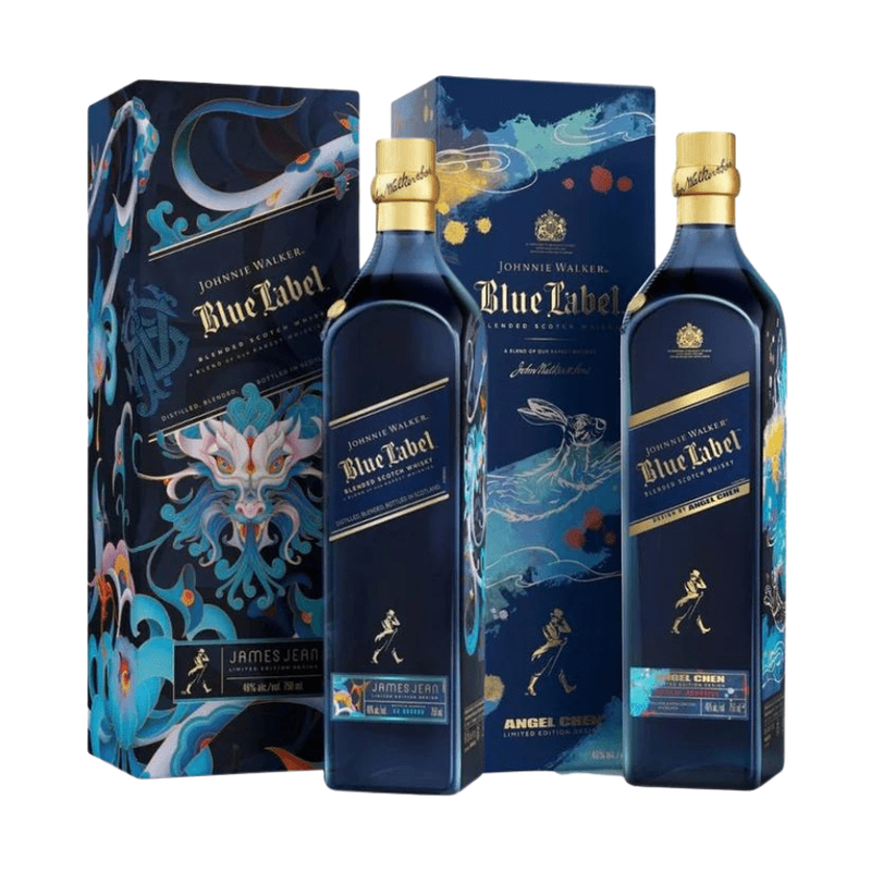 Johnnie Walker Zodiac Dragon & Rabbit Editions - ForWhiskeyLovers.com
