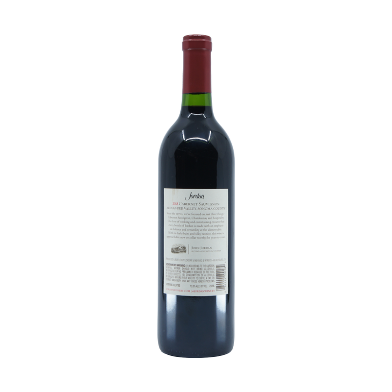 Jordan Alexander Valley Cabernet Sauvignon 2018 - ForWhiskeyLovers.com