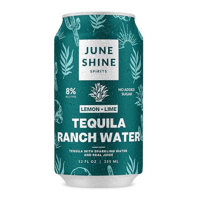 JuneShine Tequila Ranch Water 4-Pack Cocktail - ForWhiskeyLovers.com