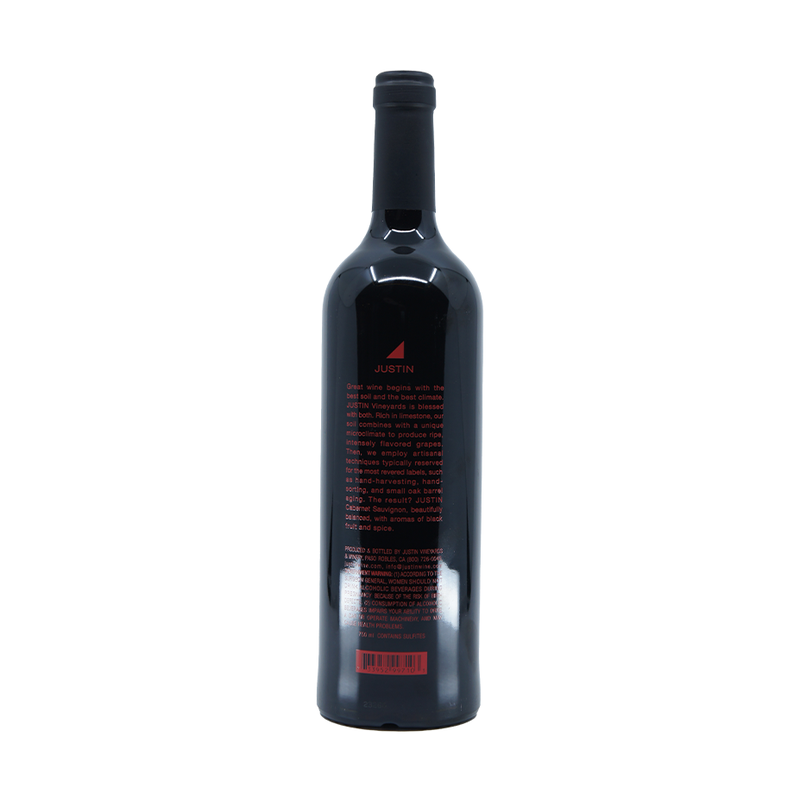 Justin Paso Robles Cabernet Sauvignon 2021 - ForWhiskeyLovers.com