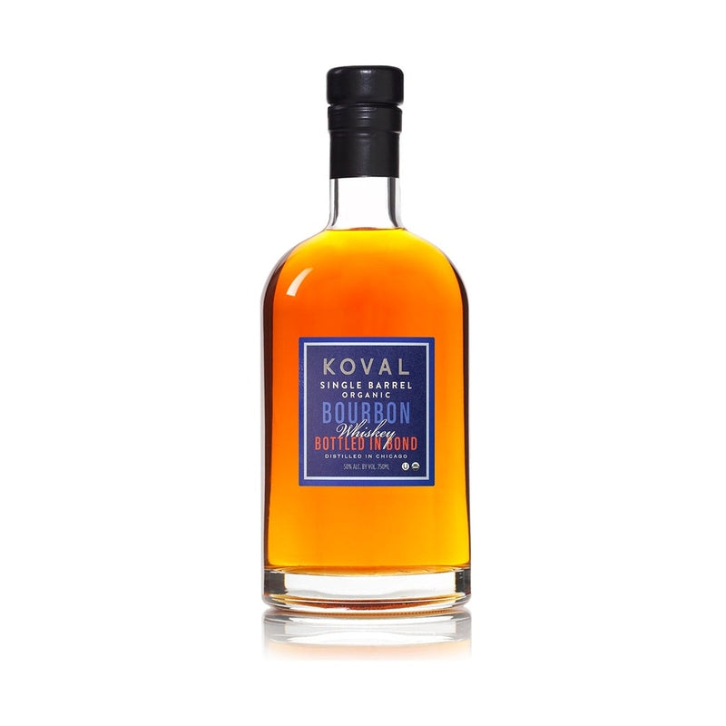 KOVAL Single Barrel Organic Bourbon Bottled in Bond - ForWhiskeyLovers.com