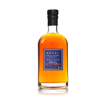 KOVAL Single Barrel Organic Bourbon Bottled in Bond - ForWhiskeyLovers.com