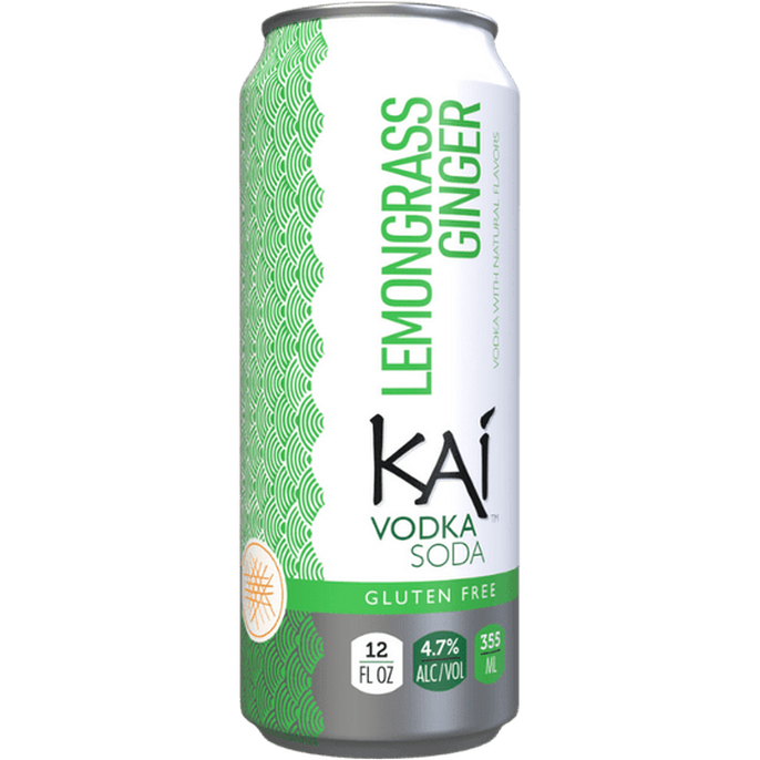 Kai Spirits Ginger Lemongrass Vodka Soda 4-Pack - LoveScotch.com