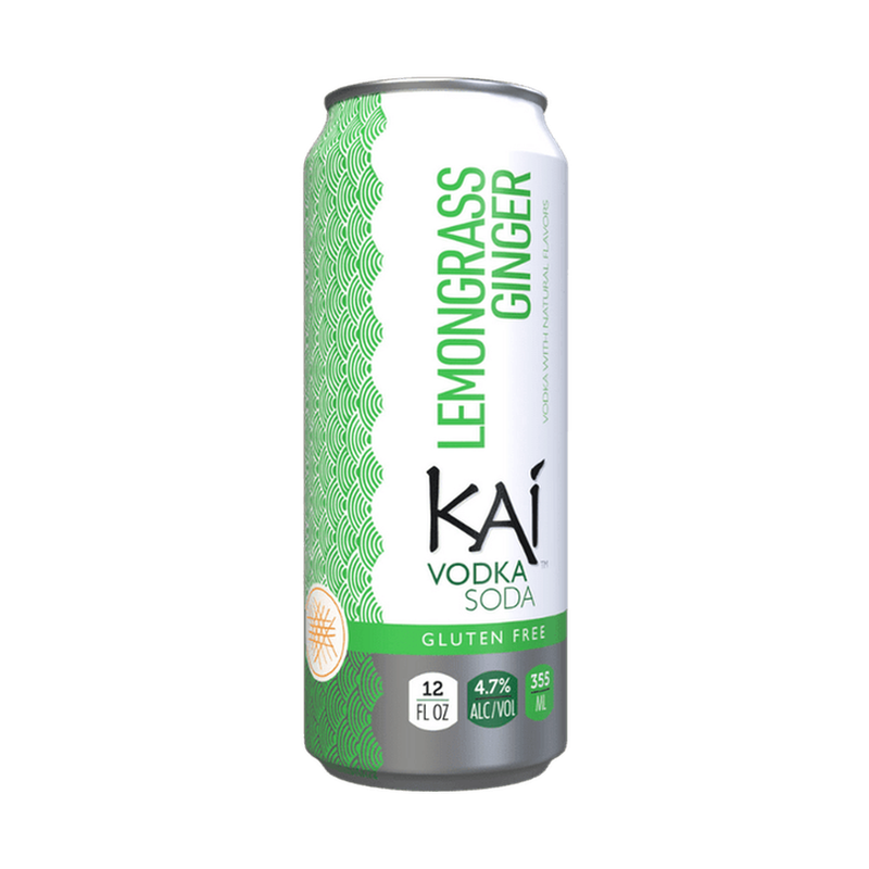 Kai Spirits Ginger Lemongrass Vodka Soda 6-Pack Case - ForWhiskeyLovers.com