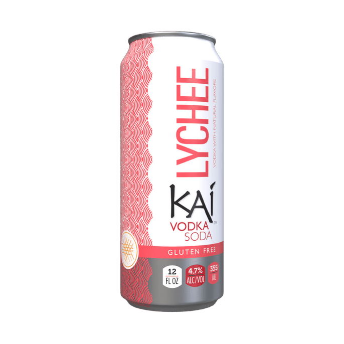 Kai Spirits Lychee Vodka Soda 4-Pack - LoveScotch.com