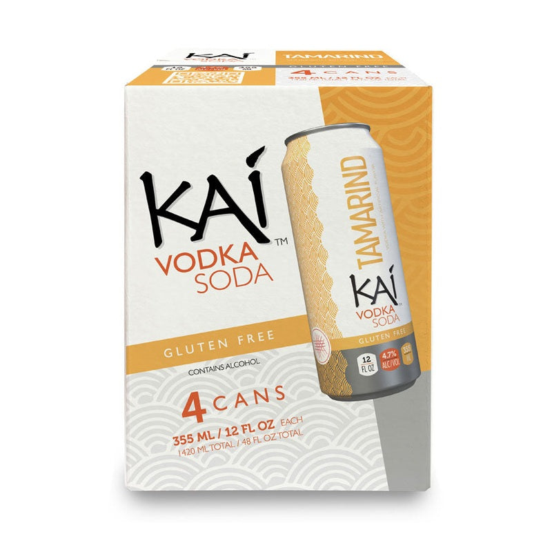Kai Spirits Tamarind Vodka Soda 4-Pack - ForWhiskeyLovers.com