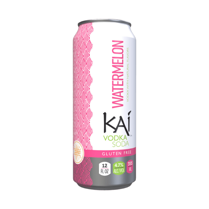 Kai Spirits Watermelon Vodka Soda 4-Pack - LoveScotch.com