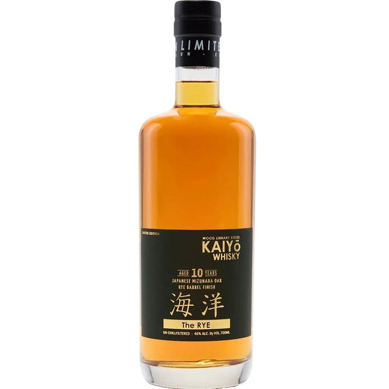 Kaiyō 10 Year Old 'The Rye' Rye Barrel Finish Japanese Whisky - ForWhiskeyLovers.com