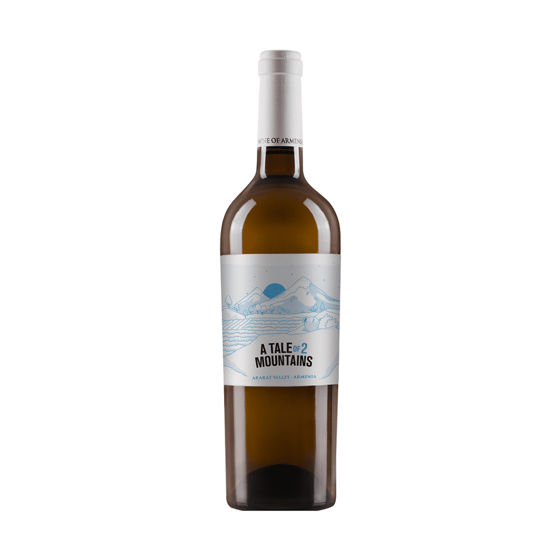 Karas 'A Tale of 2 Mountains' White Dry Wine - ForWhiskeyLovers.com