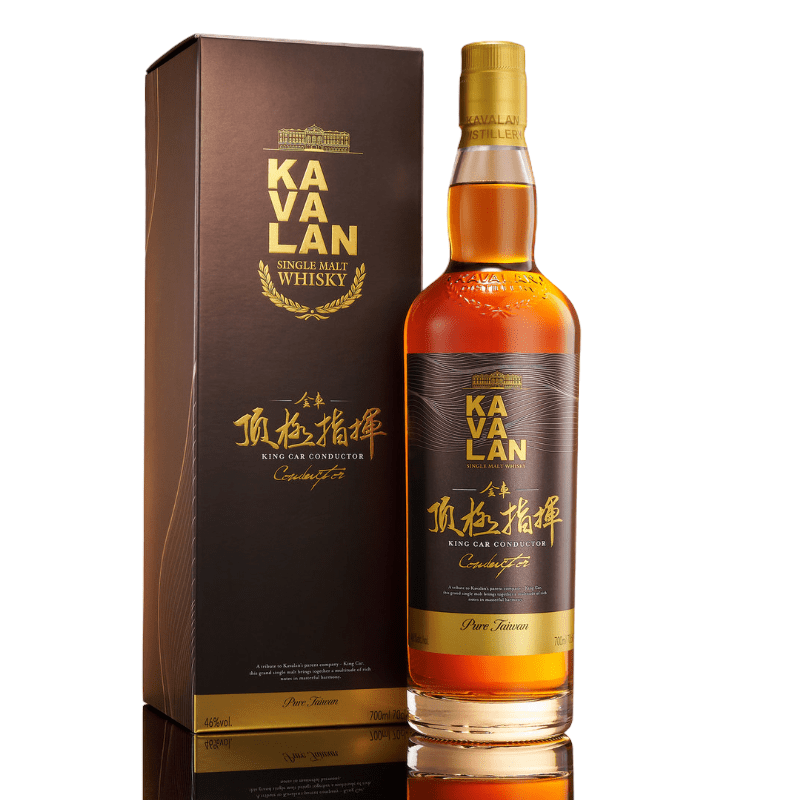 Kavalan King Car Conductor Single Malt Whisky 750ml - ForWhiskeyLovers.com