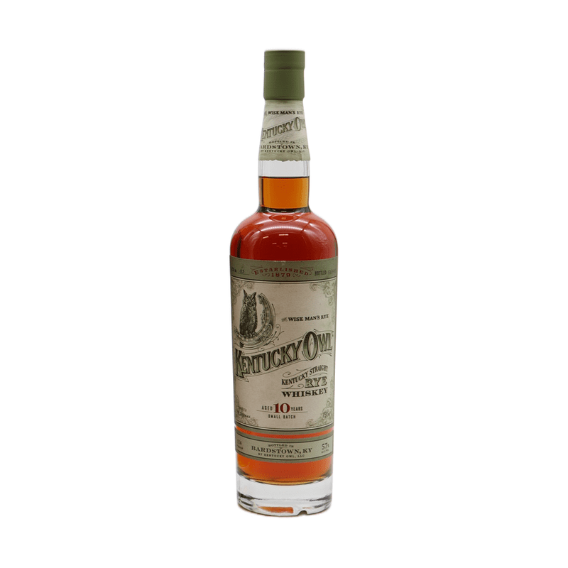 Kentucky Owl 10 Year Old Batch No. 3 Kentucky Straight Rye Whiskey - ForWhiskeyLovers.com