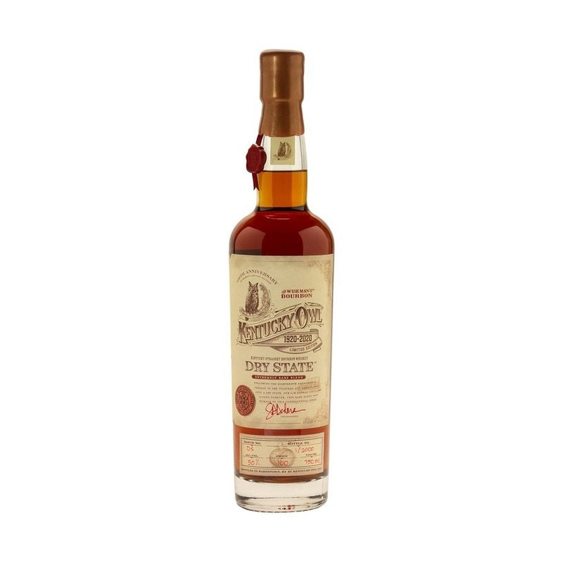 Kentucky Owl Dry State 100th Anniversary Straight Bourbon Whiskey - ForWhiskeyLovers.com