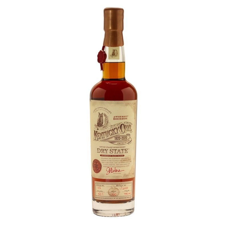 Kentucky Owl Dry State 100th Anniversary Straight Bourbon Whiskey - ForWhiskeyLovers.com