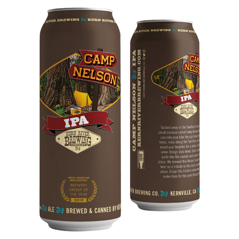 Kern River Brewing Co. Camp Nelson IPA 4-pack Cans - ForWhiskeyLovers.com