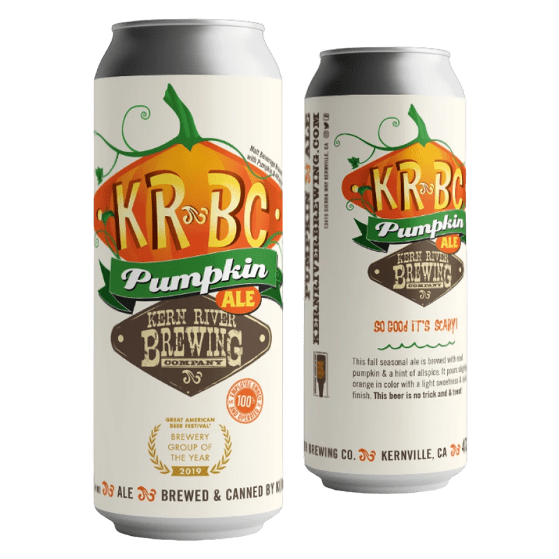 Kern River Brewing "Pumpkin Ale' Beer 4-pack - ForWhiskeyLovers.com