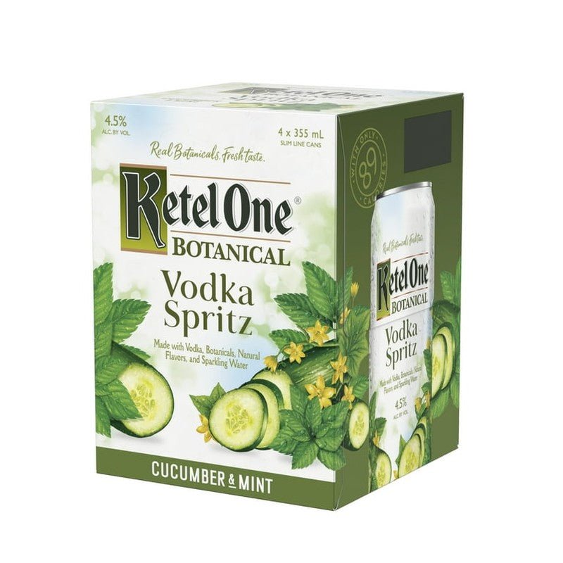 Ketel One 'Cucumber & Mint' Vodka Spritz 4-Packs - ForWhiskeyLovers.com