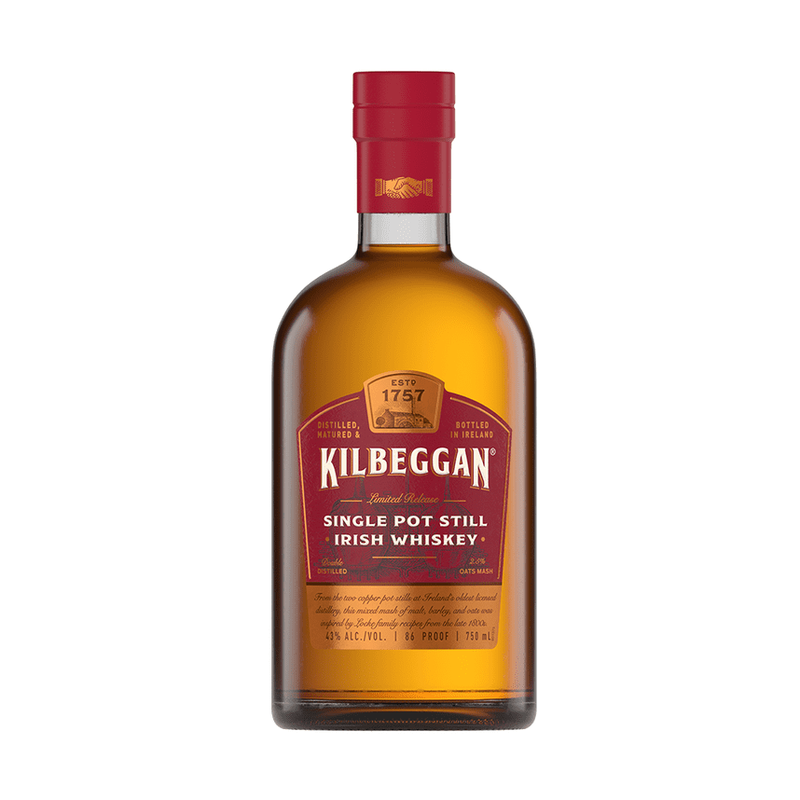 Kilbeggan Single Pot Still Irish Whiskey - ForWhiskeyLovers.com