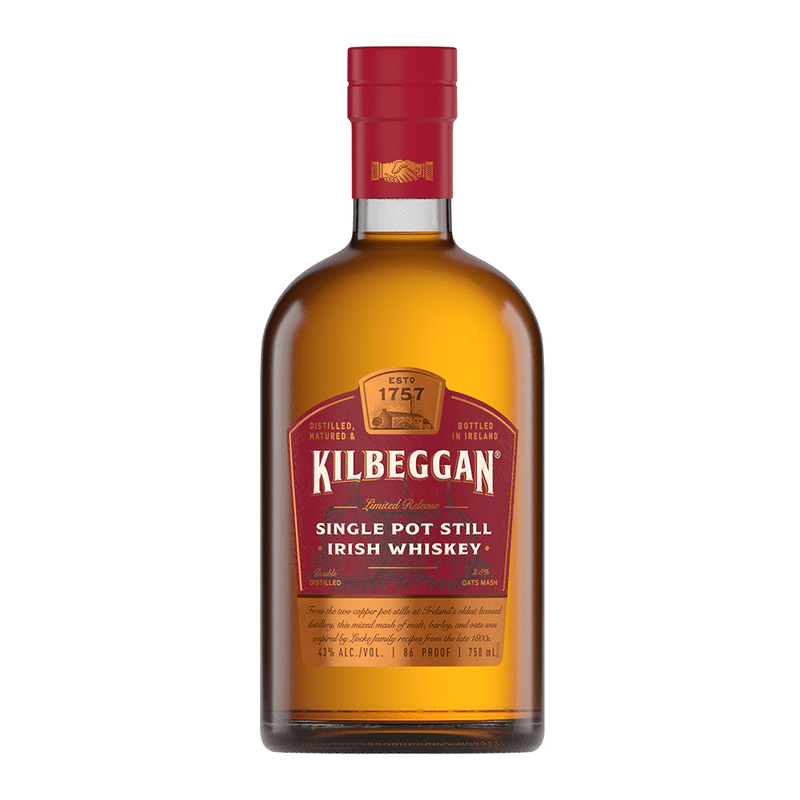 Kilbeggan Single Pot Still Irish Whiskey - ForWhiskeyLovers.com