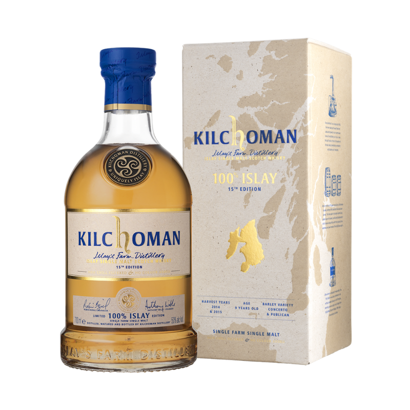 Kilchoman Islay Single Malt 15th Edition Scotch Whisky - ForWhiskeyLovers.com