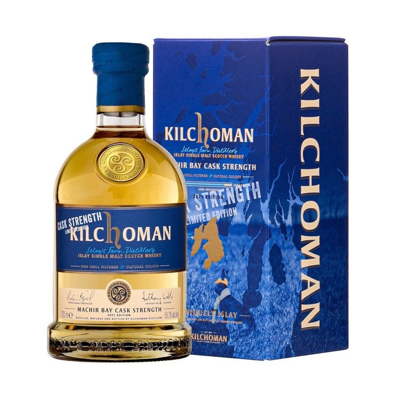 Kilchoman Machir Bay Cask Strength 2021 Edition Islay Single Malt Scotch Whisky - ForWhiskeyLovers.com