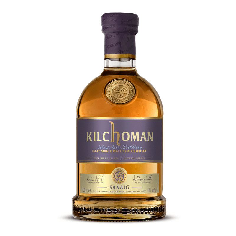 Kilchoman Single Malt Scotch Sanaig 750ml - ForWhiskeyLovers.com