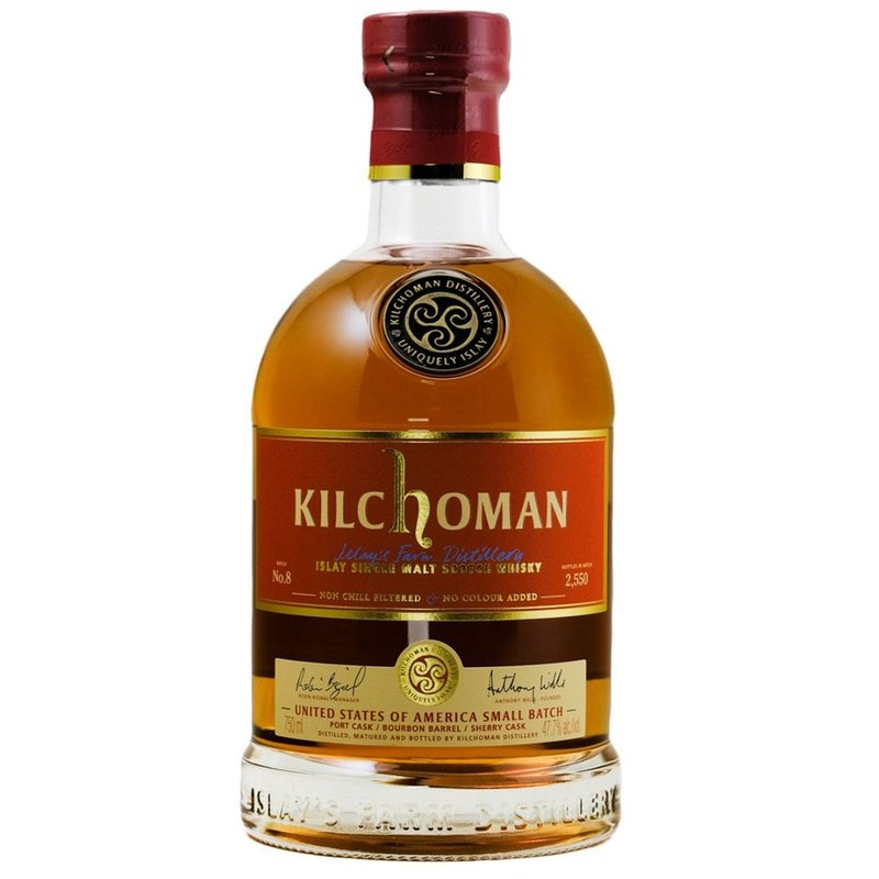 Kilchoman USA Small Batch Release No.8 Islay Single Malt Scotch Whisky - ForWhiskeyLovers.com