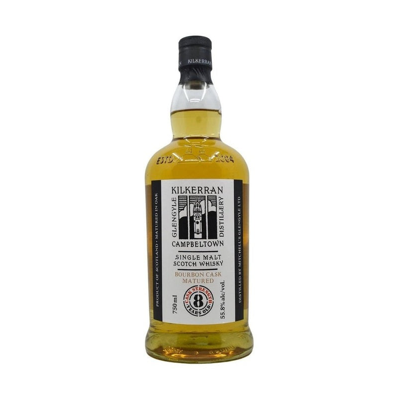 Kilkerran Glengyle 8 Year Old Bourbon Cask Matured Campbeltown Single Malt Scotch Whisky - ForWhiskeyLovers.com