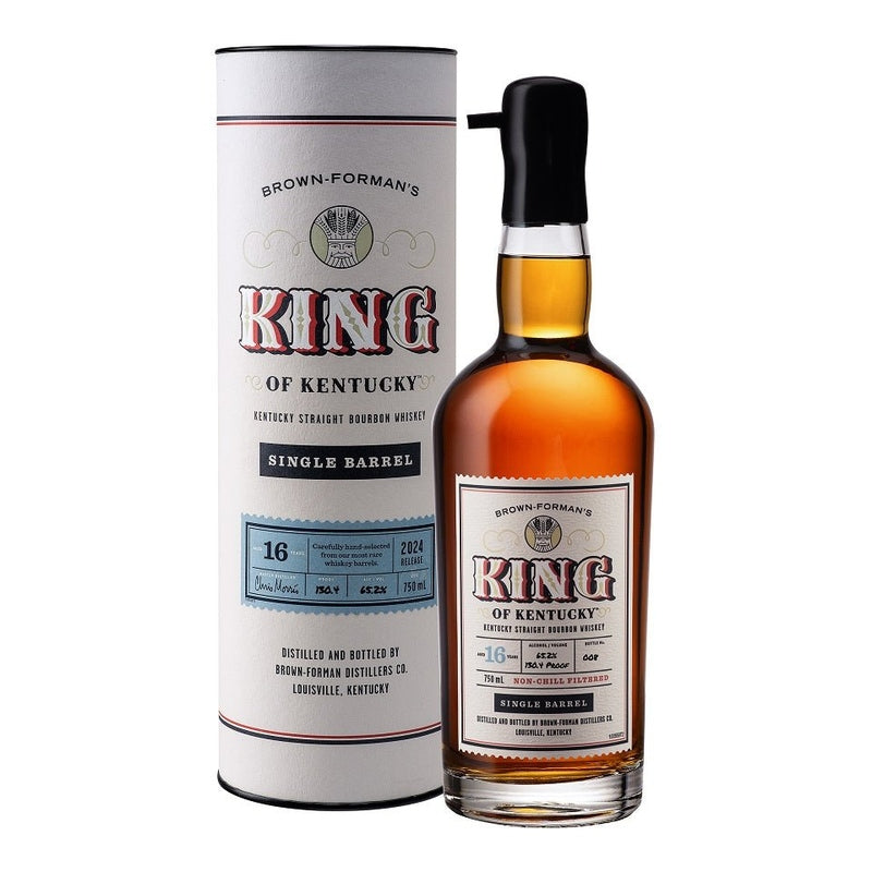 King of Kentucky Single Barrel Straight Bourbon Whiskey 16yr 2024 Edition - ForWhiskeyLovers.com