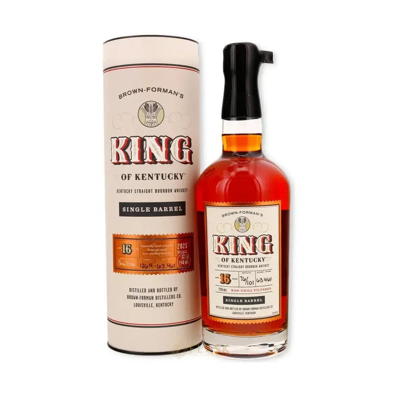 King of Kentucky Single Barrel Straight Bourbon Whiskey 16yr 2023 Edition - ForWhiskeyLovers.com