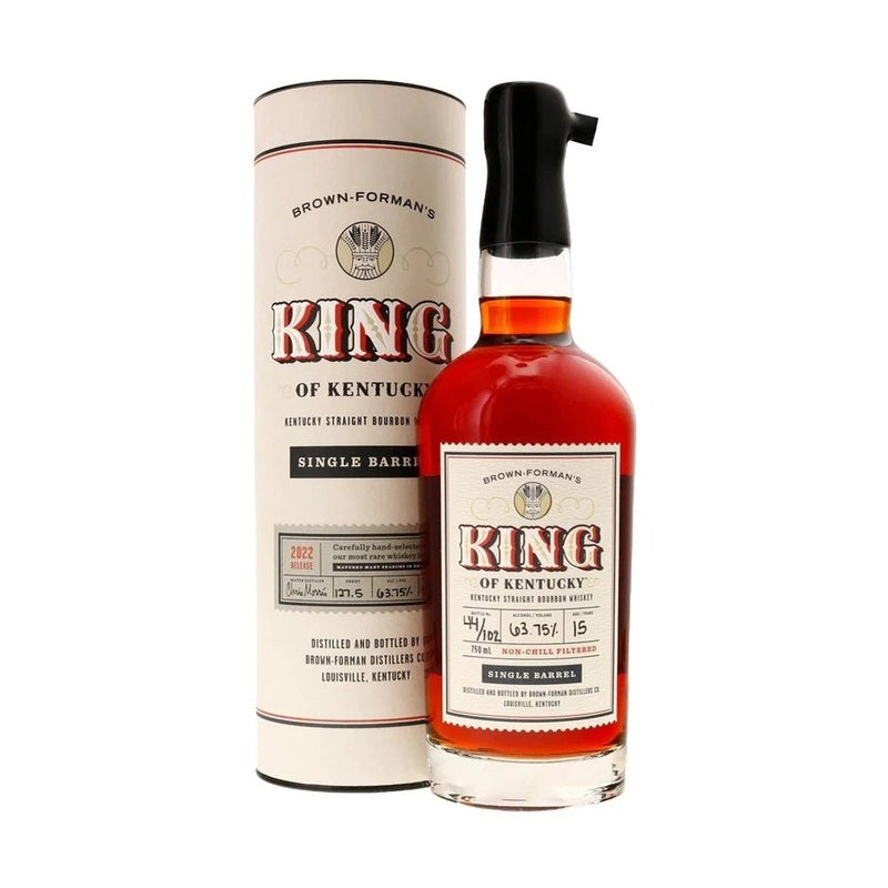 King of Kentucky Single Barrel Straight Bourbon Whiskey 15yr 2022 Edition - ForWhiskeyLovers.com