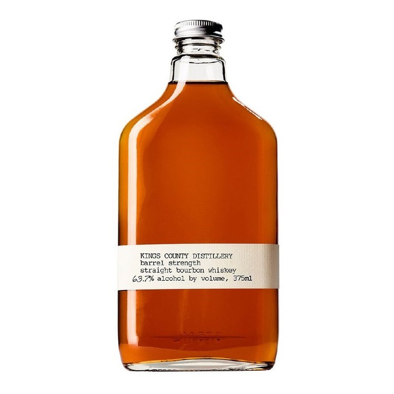 Kings County Distillery Barrel Strength Bourbon Whiskey 375ml - ForWhiskeyLovers.com