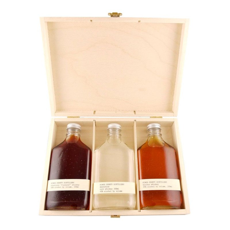 Kings County Distillery Classic Whiskey 3-Pack Gift Set - ForWhiskeyLovers.com