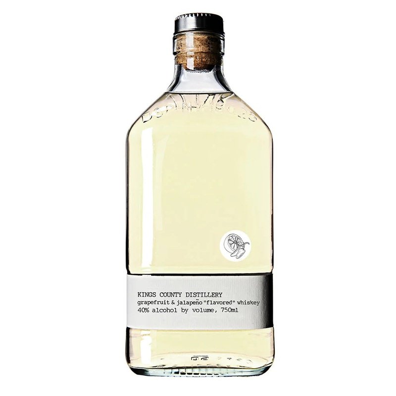 Kings County Distillery Grapefruit & Jalapeno Flavored Whiskey - ForWhiskeyLovers.com