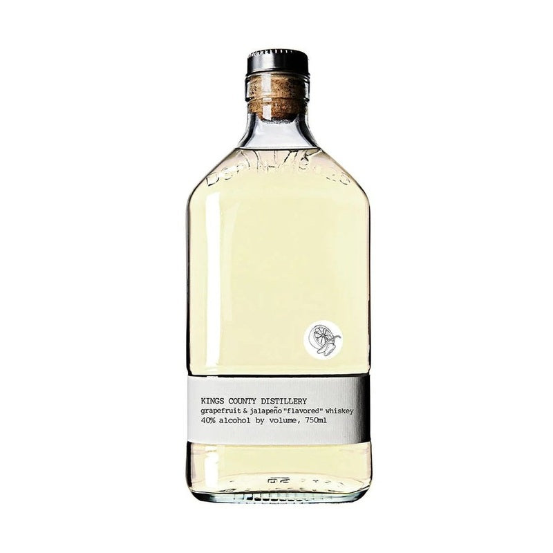 Kings County Distillery Grapefruit & Jalapeno Flavored Whiskey - ForWhiskeyLovers.com